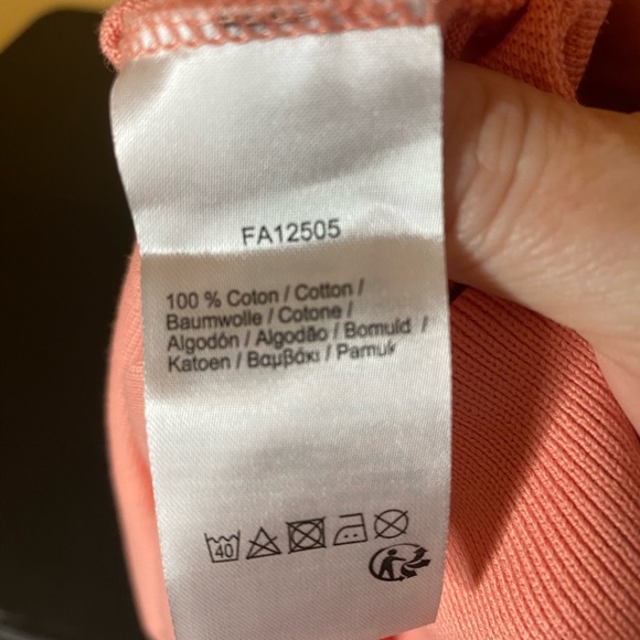 Lacoste Big and Tall 4X Coral Light Orange Classic Fit Short sleeve Polo - Picture 9 of 9